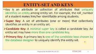 MODULE 1 - TOPIC 10 - KEYS & MAPPING CARDINALITIES