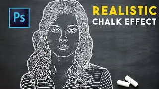 Make Realistic Chalk Effects in Photoshop Tutorial