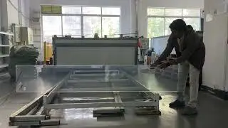 Our laminated smart glass testing