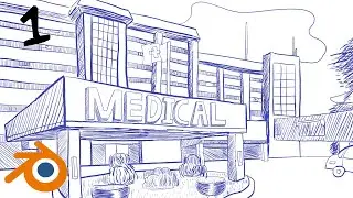 [Blender] Making a Hospital Diorama! | Morgan Ozpin