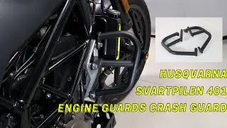 Xitomer Husqvarna Svartpilen 401 Engine Guards Crash Guard