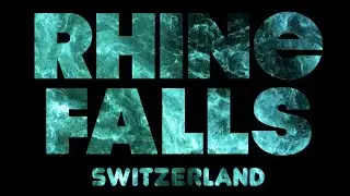 THE RHINE FALLS SWITZERLAND | SLOW MOTION