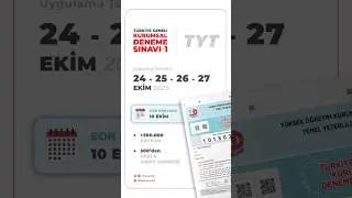 3D Yayınları TYT Türkiye Geneli Deneme Sınavı +500.000 katılımla başlıyor!         