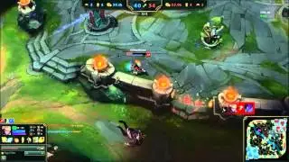 LoL: Ezreal 1v5