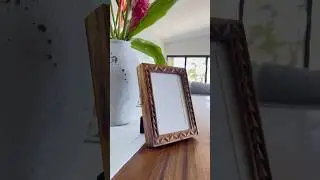 Hand Carved Koa Picture Frame #homedecor #koa #asmr  #hawaiian #interiordesign #home #frame #fyp