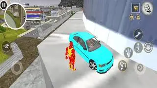 Flying Robot Rope Hero Android Gameplay