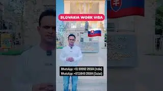SLOVAKIA 🇸🇰 WORK VISA ! SLOVAKIA WORK PERMIT FOR INDIAN | SLOVAKIA JOBS FOR INDIAN
