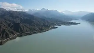 Ирганайское водохранилище, Дагестан с квадрокоптера