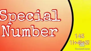 SPECIAL NUMBER||JAVA PROGRAM TO CHECK for a SPECIAL NUMBER||Chetan Programming