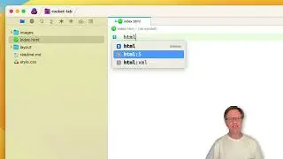 HTML CSS Site Creation - Base file creation