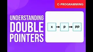 Double Pointers in C Explained 🔥 | Master Pointers Step-by-Step for Embedded Engineers