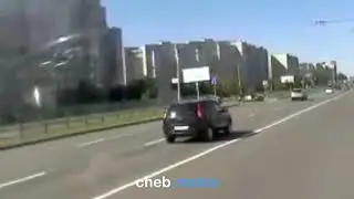 Момент ДТП на проспекте Тракторостроителей. 16 июля 2019, Чебоксары