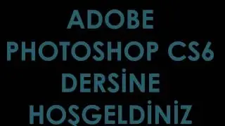 Adobe Photoshop CS6 Ders 9 Layer Kopyalama Duplicate - Silme Delete