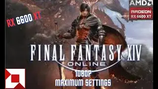 Final Fantasy XVI Online on RX 6600 XT 8gb | 1080p Maximum Settings | #finalfantasy #finalfantasyxvi