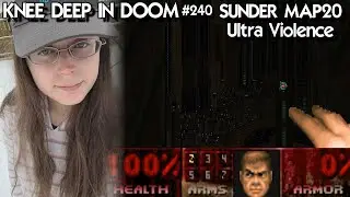 Extremely Beautiful Girl Gamer Plays Sunder (Doom) MAP20 On Ultraviolence | KDID 