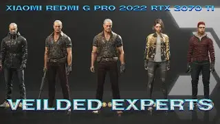 Запуск игры VeiledExperts на ноутбуке XIAOMI REDMI G PRO 2022 | INTEL I9-12900H RTX 3070TI |