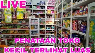 PENATAAN TOKO SEMBAKO YANG SEMPIT TERLIHAT LUAS,usaha sembako