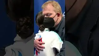 Анна Щербакова после победы на Олимпиаде😔#фигурноекатание#figureskating#щербакова#аннащербакова