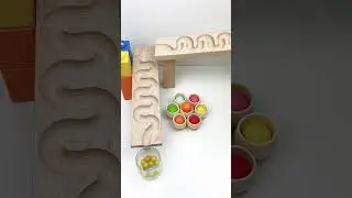 Satisfying marble run ASMR #asmr #satisfying #marblerun