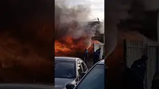 Пожар Челбасская. Каневской район