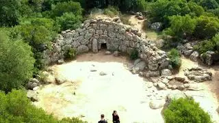 TOMBA DEI GIGANTI - IS CONCIAS (DRONE VIEW) #Shorts
