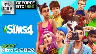Acer Nitro 5 2020 | The Sims 4 | i5 - 10300h GTX 1650 Gaming Test