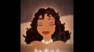 Princess TIANA LET’S HER HAIR DOWN❤️❤️‍🔥 