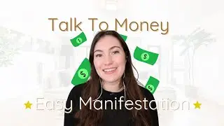 How to talk to money | Easy manifestation ✨
