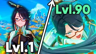 J'ai monté ce personnage 5 étoile OUBLIÉ en 2H sur Genshin Impact !
