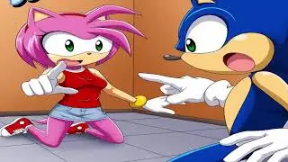 Sonamy With a Twist Sonic Comic Dub