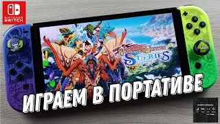 Monster Hunter Stories - Nintendo Switch Oled Gameplay