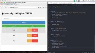 Aplikasi CRUD Sederhana dengan Javascript (Tanpa Database)