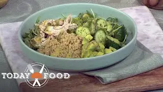 Make this green grain bowl in just 30 minutes!