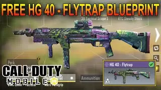 HG 40 - Flytrap free blueprint Survival Kit Event Reward in COD Mobile | Call of Duty Mobile