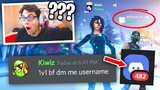 I found PRO PLAYERS in a Scrim Discord and 1v1'd them... (Fortnite Box Fights)