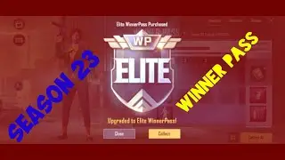 PUBG Mobile lite season 23 winner pass upgrade |EPIC GURU YT