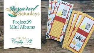 Disney Themed Slimline Cards | Inspired Saturdays | Project39 Mini Albums