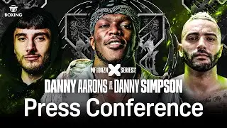 MISFITS & DAZN X SERIES 017: DANNY AARONS VS. DANNY SIMPSON & KSI CONCERT PRESS CONFERENCE LIVE
