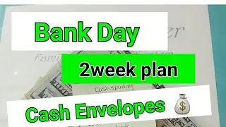 Cash Envelope Stuffing | 2nd Half of October| I'ts Bank Day