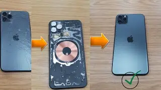 IPhone 11 pro max back glass / iphone back glass repair
