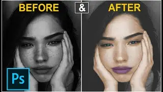 How to Colorize Black and White with Realism in Adobe Photoshop 2021