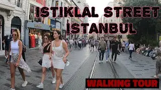 Taksim square & istiklal street istanbul | Istanbul Walking 4k #Walkingtour #walk #istanbul #travels