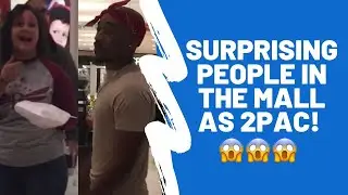 2Pac surprises people in Trumbull Mall 2020!