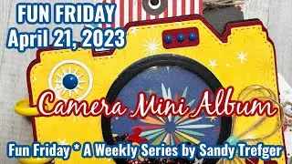 Fun Friday Camera Mini Album TUTORIAL | Simple Stories Say Cheese at the Park | Scrap Diva Designs