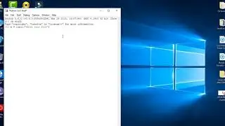 vPyDoc - getting user input in python 3