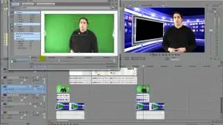 How To Chroma Key with Sony Vegas Video Editing Software
