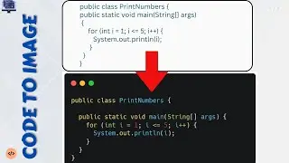 Turn Code into Stunning Presentation Images!