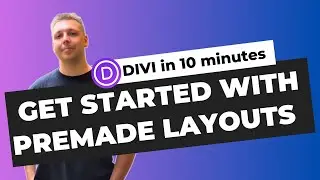 How to Use a Premade Divi Layout Pack | How to Get Started with Divi Premade Layouts
