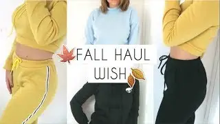 HAUL D'AUTOMNE WISH🍁+ try on