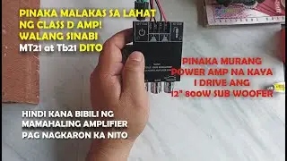 Solusyon para di agad masira 502MT mini amp, Sound Check on D12 800w Car Subwoofer? kayangkaya!